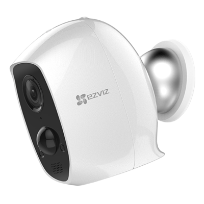 EZVIZ C3A Wifi Batterij IP camera 100% draadloos voor binnen en buiten met audio en app.