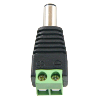 DC 12V vrouwelijke connector voor aansluiting op combi-coaxkabel